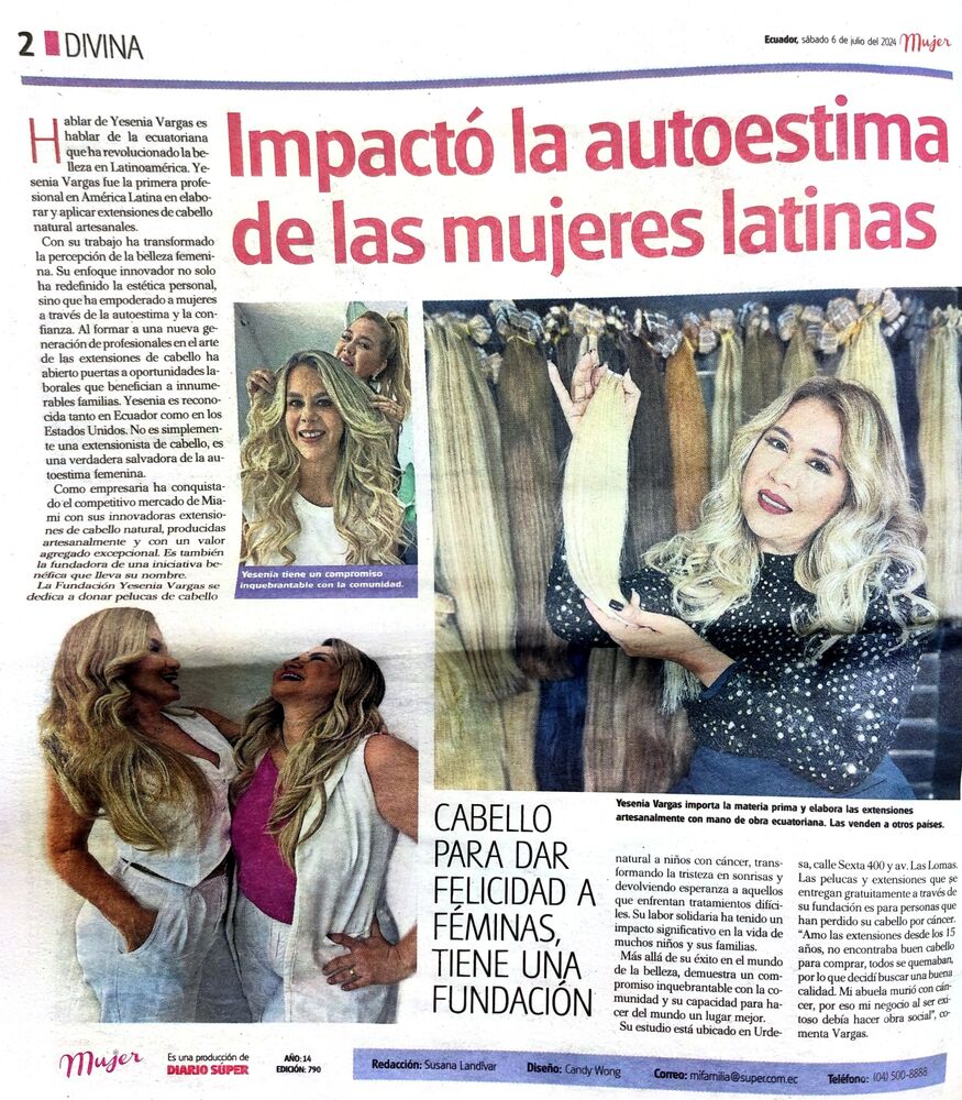 Reportaje sobre Yesenia Vargas y la autoestima de las mujeres latinas